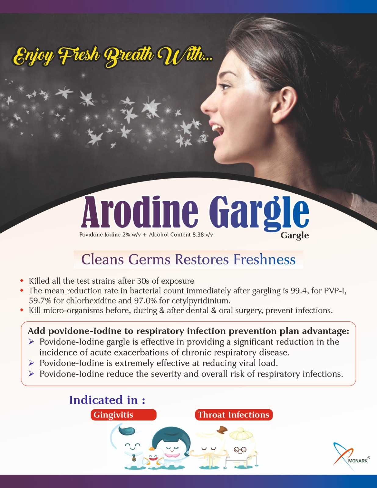ARODINE GARGLE