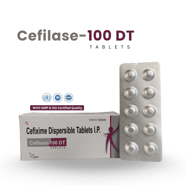 CEFILASE-100 DT TABLET