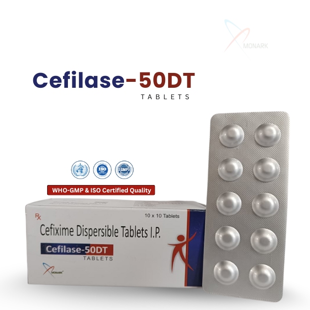 CEFILASE-50 DT TABLET