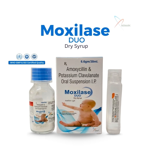 MOXILASE- DUO w/w DRY SYP